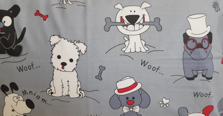 Постільна білизна - Собаки - Бязь Gold Lux