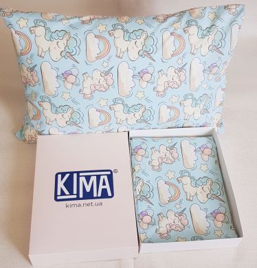 Постільна білизна - Єдинороги - Бязь Gold Lux