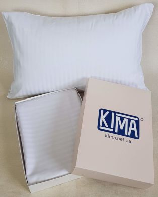 Постільна білизна - Біла в полоску - Бязь Gold Lux