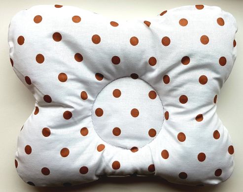 Детская ортопедическая подушка "Бабочка"