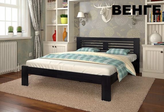 Кровать Шопен - 90х190 - сосна - Орех светлый