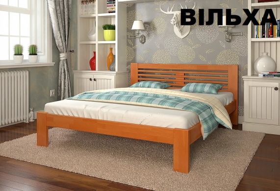 Кровать Шопен - 90х190 - сосна - Орех светлый