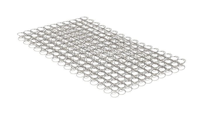 Пружинний блок КІМА - Боннель - висота 8 - 1 м. кв