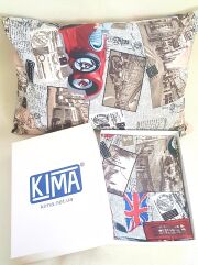 Постільна білизна - Машини Лондон- Бязь Gold Lux